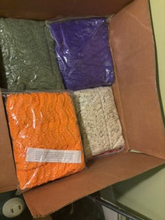 Solid Color Afghan Blankets